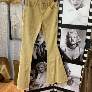 High Rise Flare Leg Denim